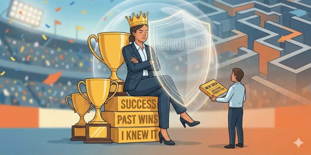 Why Winning Makes Us Stubborn