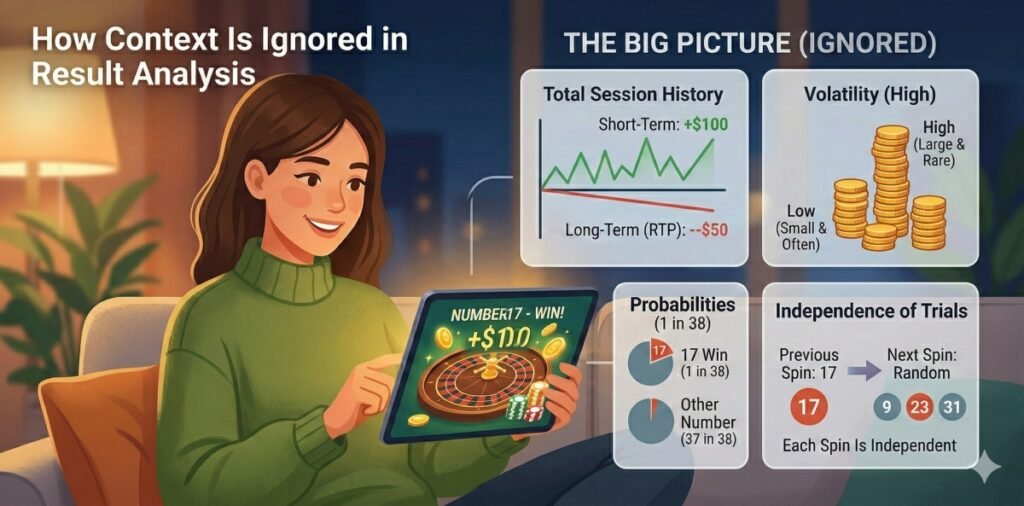 How Context Is Ignored in Result Analysis